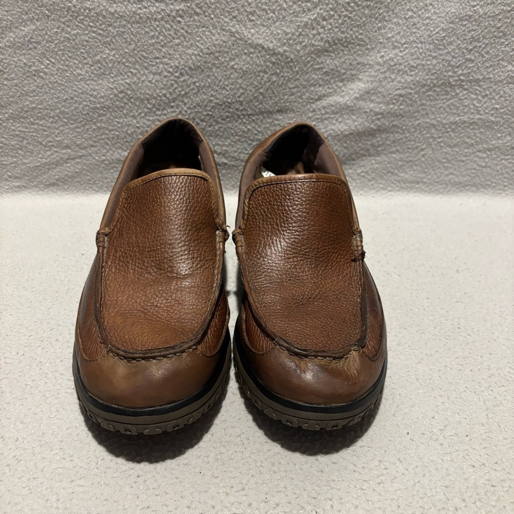 L.L. Bean Brown slip on Men’s Loafers size 10 medium